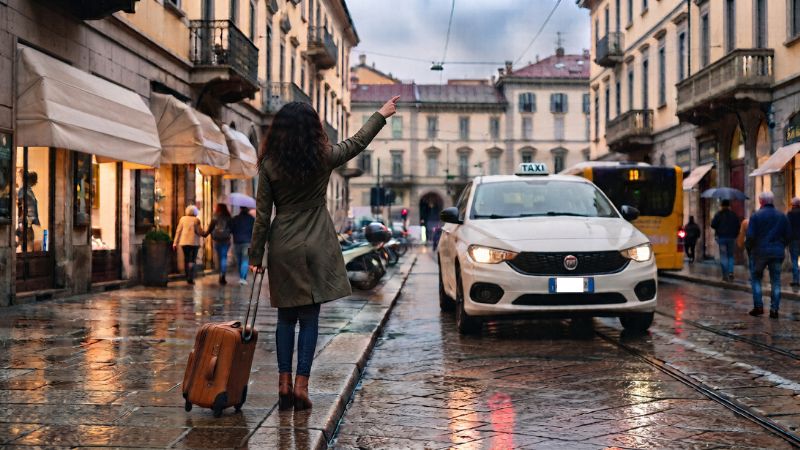 Taxi privato Milano NCC servizio transfer con autista MilanCabs